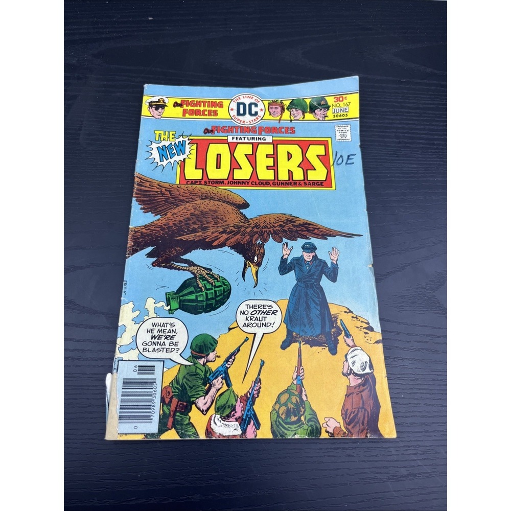 Our Fighting Forces #167 The Losers DC Comics Bronze Age War Comic